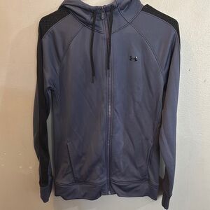 Under Armour Gray Full-Zip Hoodie